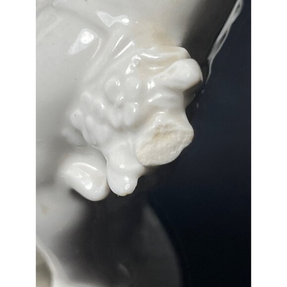 Dresden Porcelain Set Of 4 White  Cherub Figurines Angelic Decor Sculptures 5.5" - Picture 10 of 10